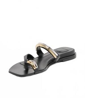 NEW DOLCE VITA women's tarina modern embellished sandals in black